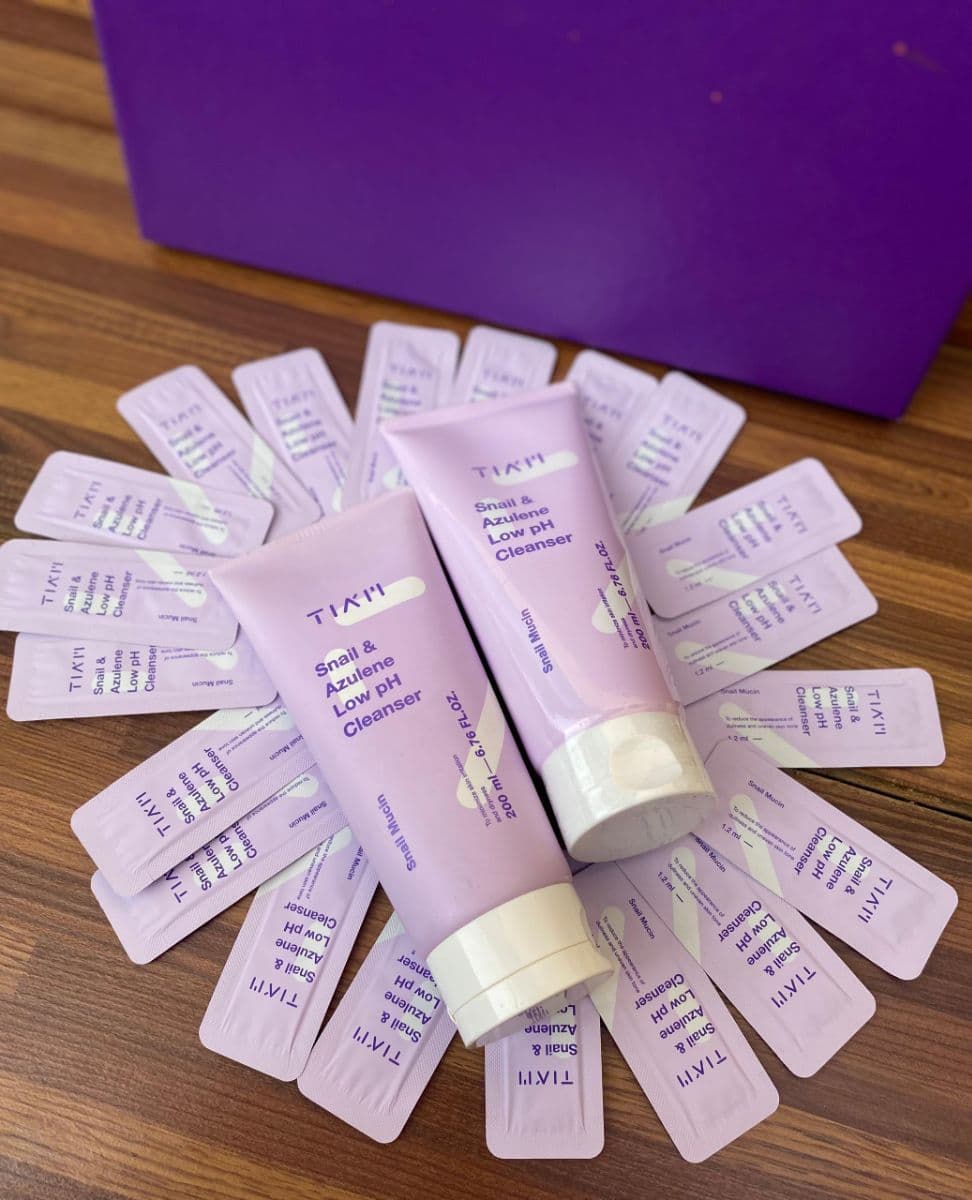 TIAM Snail & Azulene Low pH Cleanser